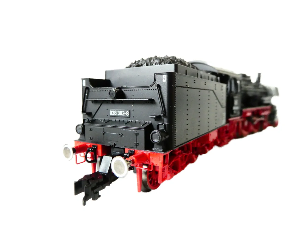 H0 FLEISCHMANN 93 4168 Parní lokomotiva BR 038 382-8 DB (limitovaná edice) OSVĚTLENÁ TOP STAV NEPOUŽITÁ v originální krabičce s průvodním listem