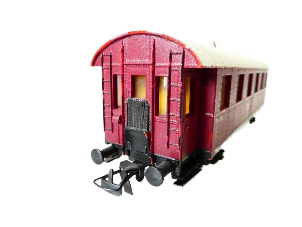 H0 Prefo Osobní vůz 344-224 červený DR