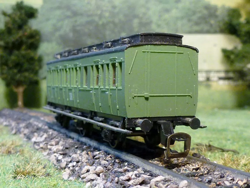 TT Osobní vůz DR s budkou 3-osý