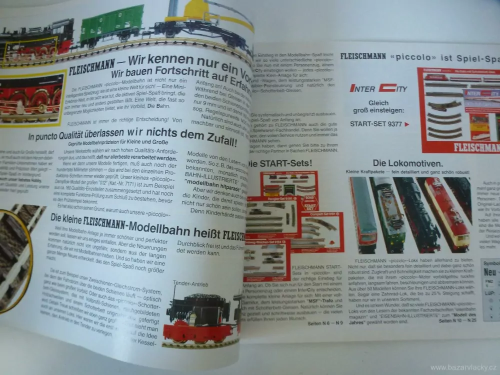 Katalog Fleischmann H0/N 1989-1990