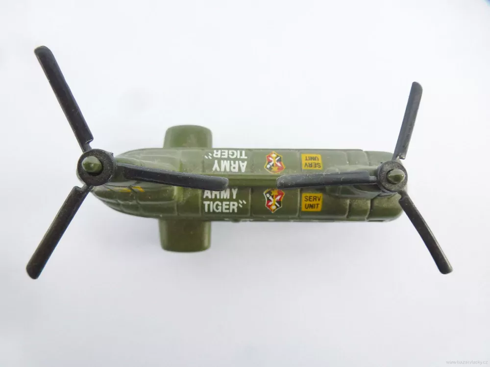 Vojenský vrtulník AIR FORCE 7 x 1 x 2,5 cm
