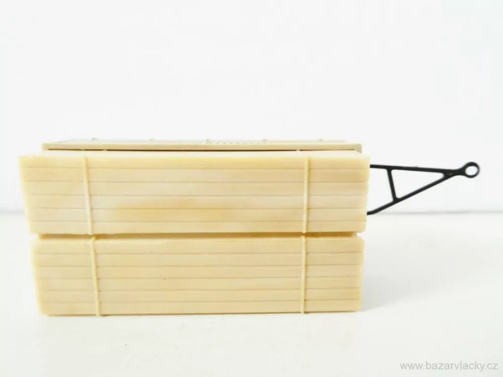 H0 Nákladní přívěs - valník s nákladem dřeva