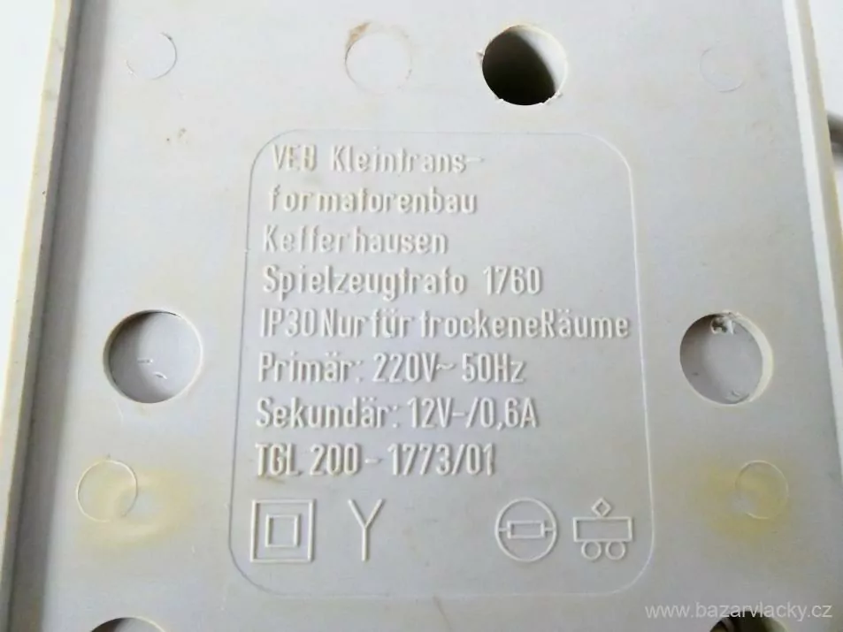 PIKO A1 Transformátor ( trafo ) typ 1760 PĚKNÝ STAV 