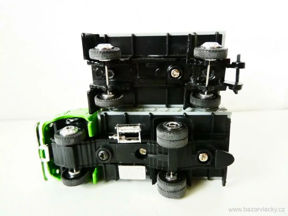 H0 GRELL Nákladní automobil IFA s přívěsem TASKER PREMIUM LAGER TOP STAV 