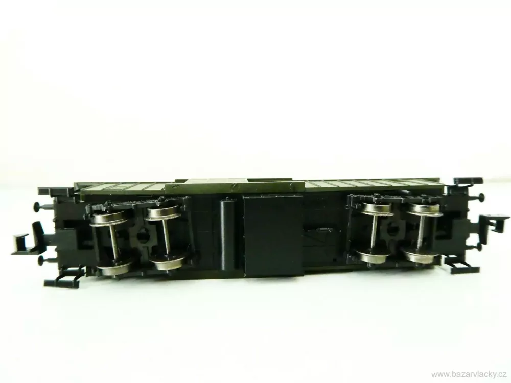 N BRAWA 1873 RARITA!!! Zavazadlový vůz "Amerikaner" Typ PPi 41 s posuvnými vraty a nákladem dřeva a plynových bomb Stuttgart DRG TOP STAV NEPOUŽITÝ v krabičce