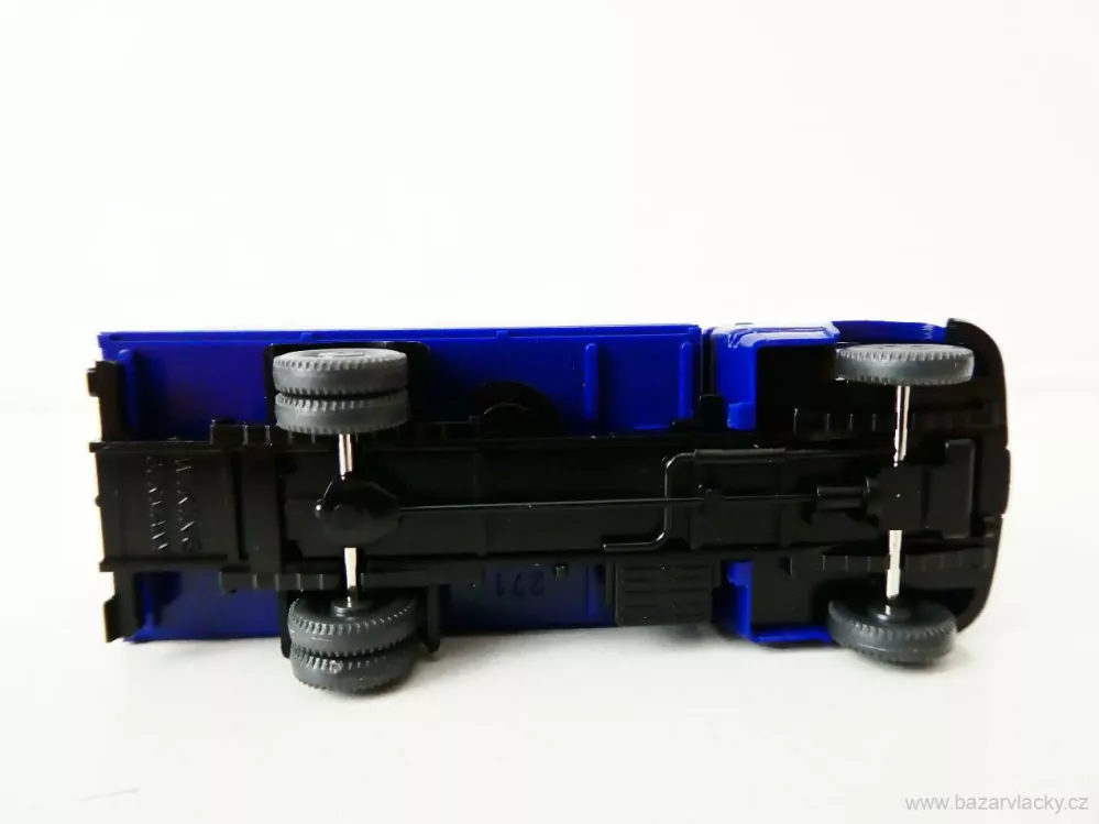 H0 Wiking 69518 Nákladní vůz Mercedes Benz L 408 valník plachta THW NOVÉ V KRABIČCE