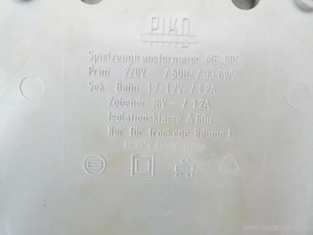 PIKO FZ1 Regulační transformátor ( trafo ) v krabici