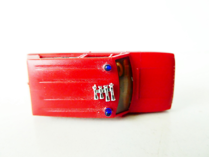 H0 HERPA Požární automobil RANGE ROVER TOP STAV NEPOUŽITÝ