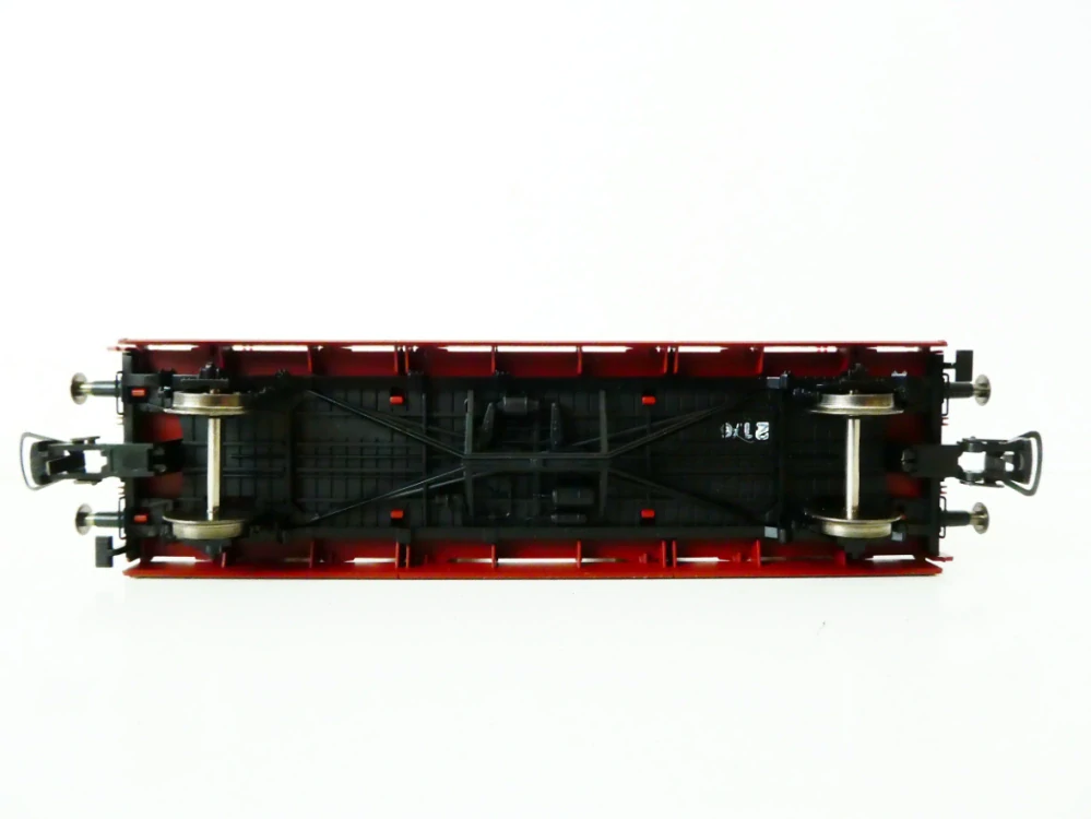 H0 Fleischmann 5231 Plošinový vůz s kontejnery EKU 7253407 DB TOP STAV 