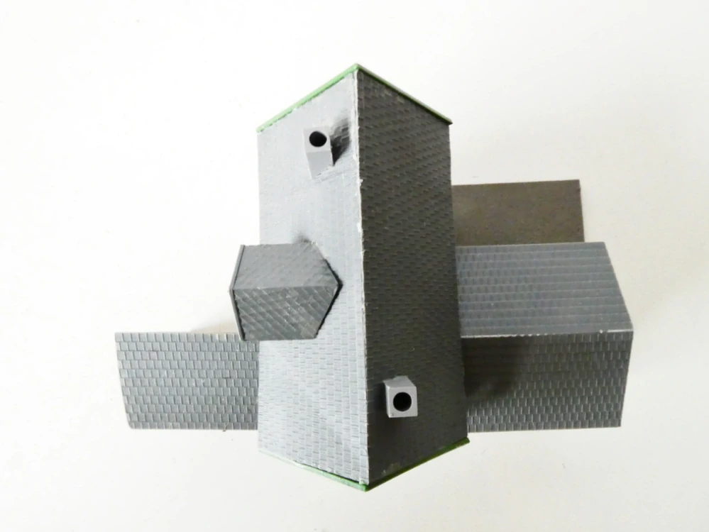 TT Hrázděný patrový dům s garáží a kůlnou