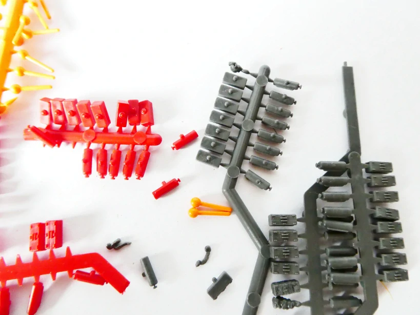 H0/TT SET Stavební prvky - vše, co je na foto