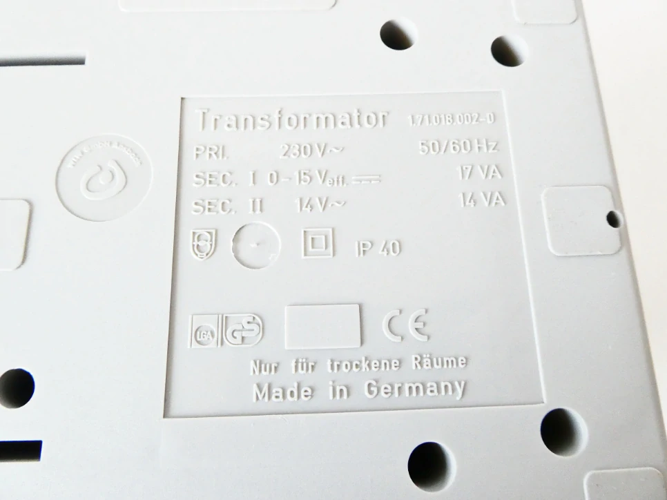 WLW GmbH Ansbach - Regulační transformátor (trafo) TOP STAV