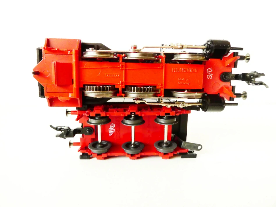 H0 Fleischmann Parní lokomotiva s tendrem BR 53 7753 DRG OSVĚTLENÁ TOP STAV NEPOUŽÍVANÁ 