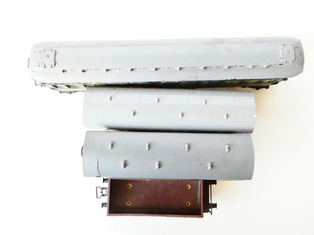 H0 MIX SET 4 ks VOZY NA RENOVACI NEBO NÁHRADNÍ DÍLY (vše, co je na foto)