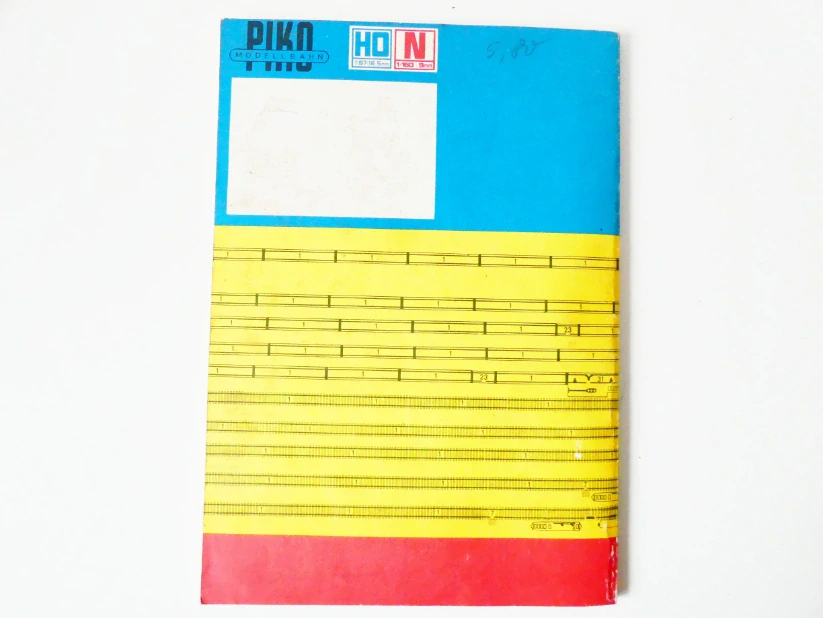 H0 PIKO Plány kolejišť (50 plánů) PĚKNÝ STAV