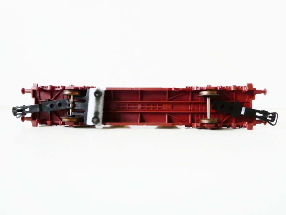 H0 Lima 302842 Plošinový vůz 20 74 440 4 133-0 pro přepravu kontejnerů DB se závěsem na čištění kolejí  OP STAV