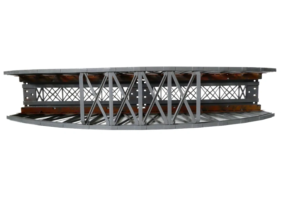H0 MÄRKLIN Obloukový most 360 x 64 x 117 mm PĚKNÝ STAV