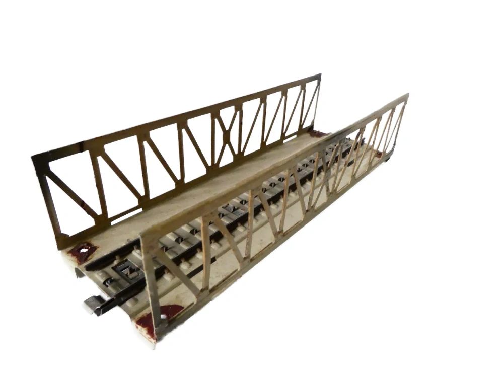 H0 Märklin 7162 Kovový příhradový most M-Gleis 180 x 60 x 45 mm
