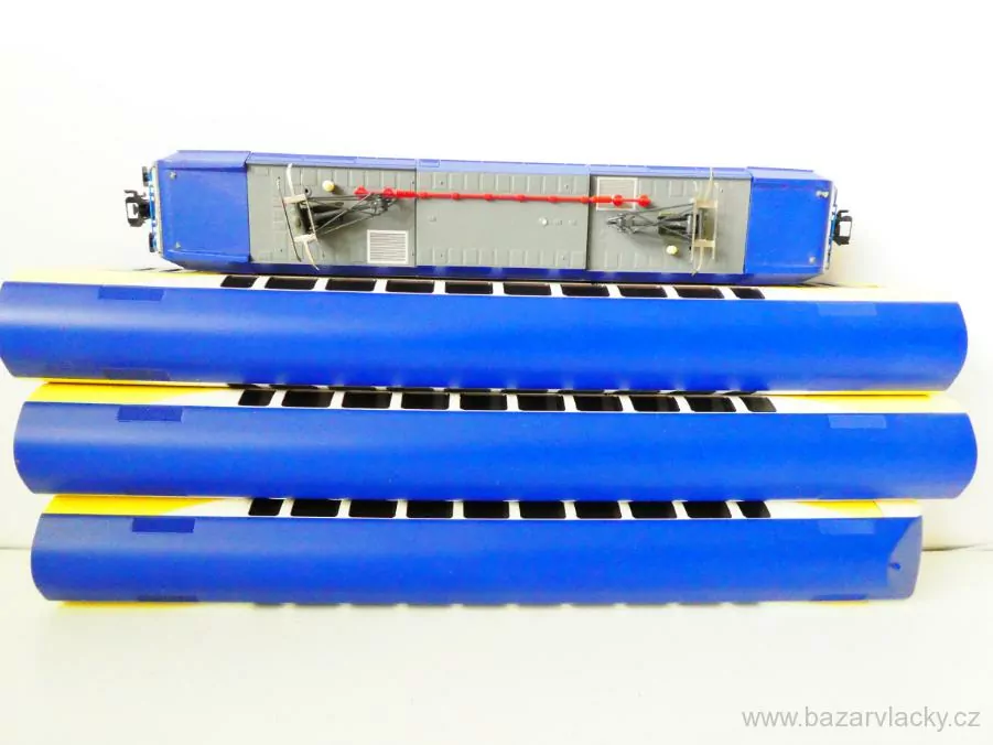 H0 TRIX 21246 Souprava METRONOM s elektrickou lokomotivou BR 146 TOP STAV NEPOUŽITÉ