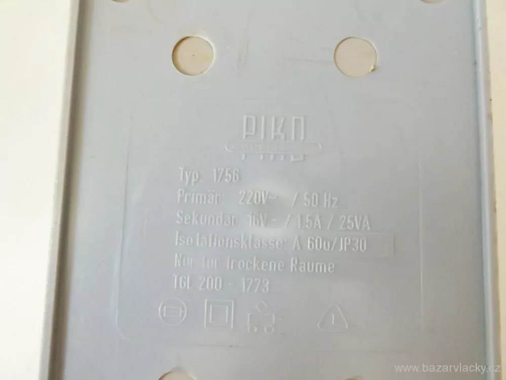PIKO Z1 Transformátor ( trafo ) typ 1756