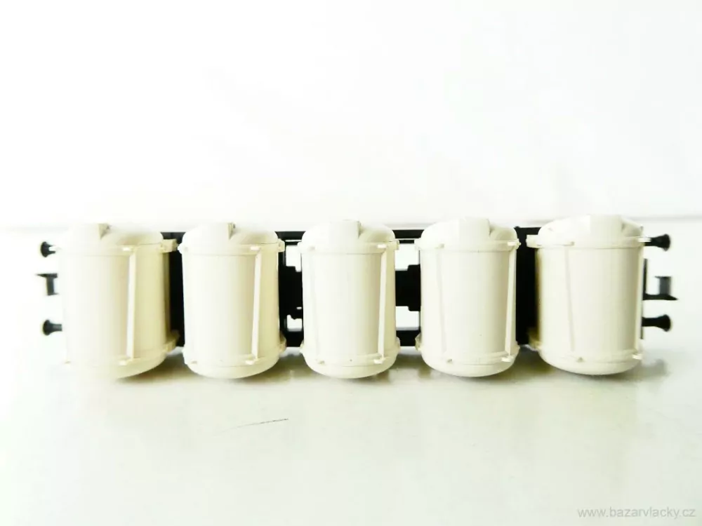 N FLEISCHMANN 8232 K Nákladní kontejnerový vůz s 5ti kontejnery DORTMUNDER UNION-BIER 21 80 411 7 793-0 DB TOP STAV NEPOUŽITÝ