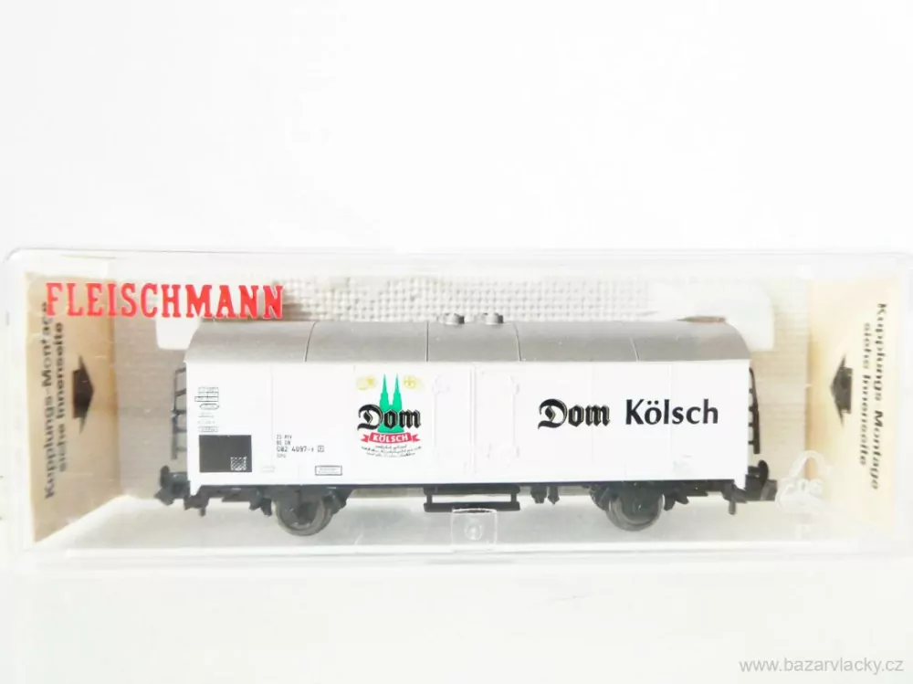 N FLEISCHMANN 8342 K Nákladní chladírenský vůz PIVO Dom Kölsch 23 80 082 4 097-8 [P] München DB TOP STAV NEPOUŽITÝ v krabičce