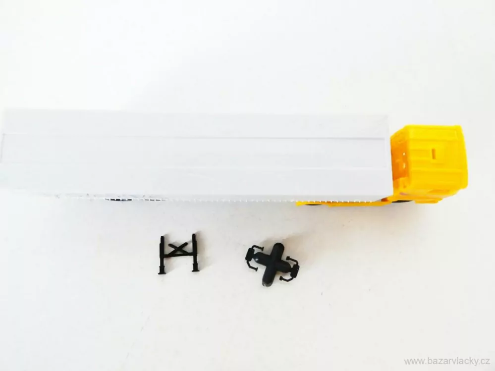 N ROCO 1852 Nákladní automobil SCANIA s plachtovým návěsem SCANIA TOP STAV NEPOUŽITÝ v krabičce