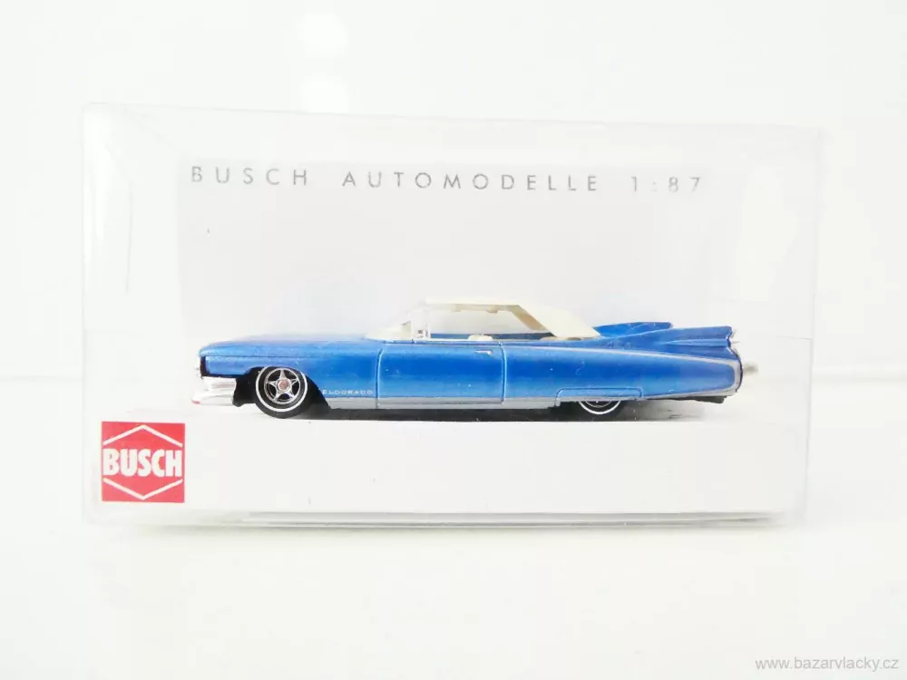 H0 BUSCH 45105 Americký Cabriolet Caddy 59 NOVÉ V KRABIČCE