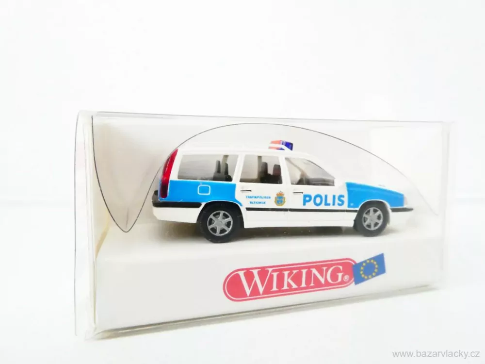 H0 Wiking 10406 POLICIE Osobní automobil Volvo 850 NOVÉ V KRABIČCE