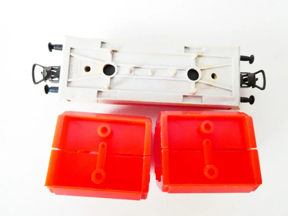 H0 PIKO Nákladní vůz s dvěma výsypnými kontejnery PĚKNÝ STAV