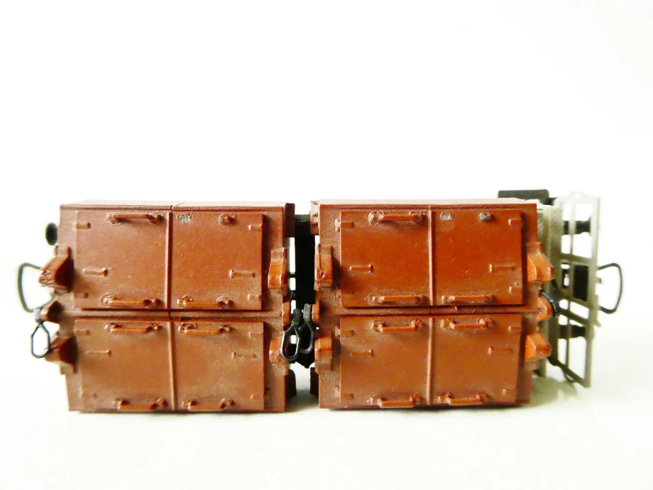 H0 PIKO Nákladní vůz s kontejnery na vápno 20 50 040 0100-9 DR PĚKNÝ STAV