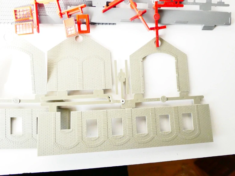  H0 PIKO 41923D Stavebnice - Výtopna - depo pro lokomotivu KOMPLETNÍ 