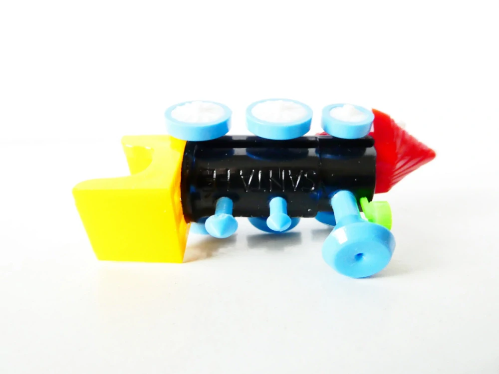 Malá lokomotiva SANTA FE v krabičce