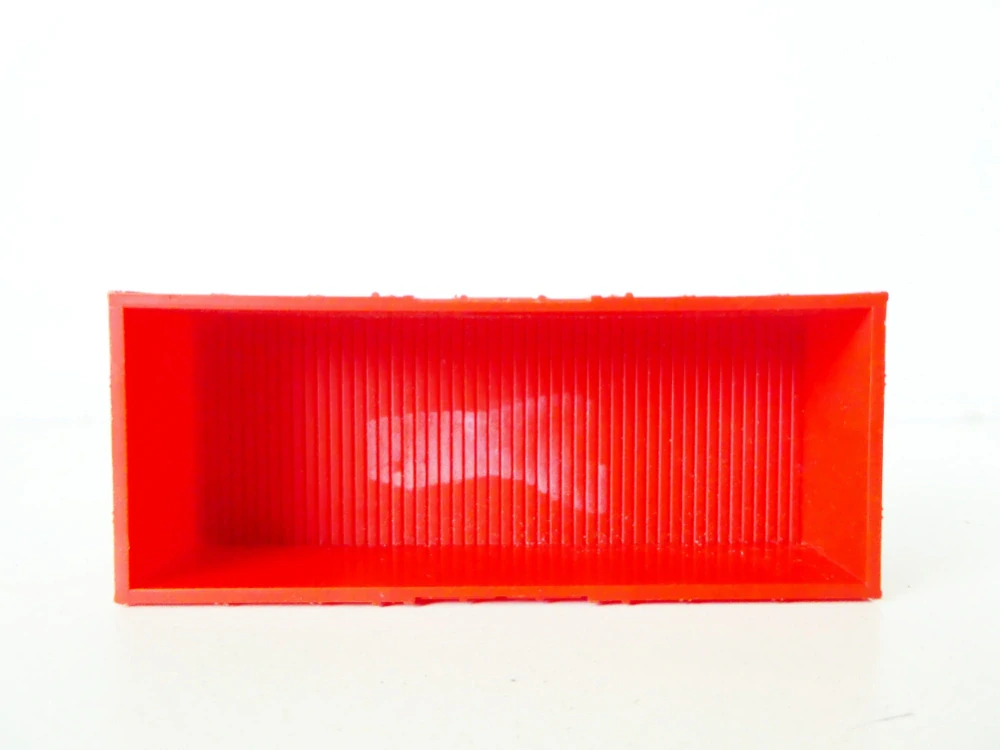 H0 KLEINBAHN Nákladní vůz otevřený červený bez značení TOP STAV