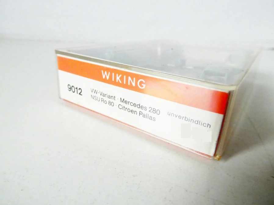N WIKING 9012 SET Čtyři osobní automobily (VW Variant, Mercedes 280, NSU Ro 80, Citroen Pallas) NOVÉ v orig. krabičce