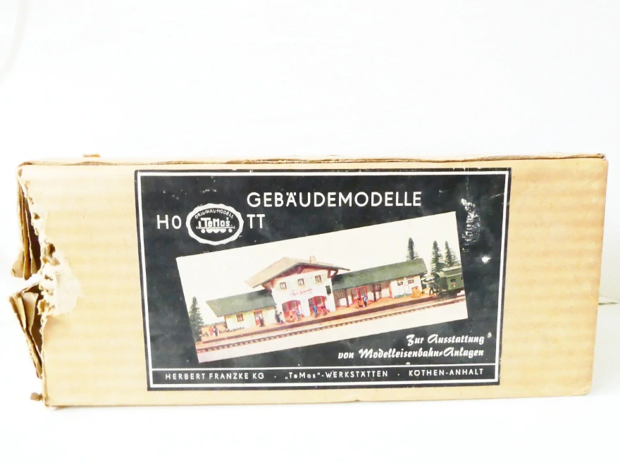 TT/H0 TEMOS Nádraží Moorbach v originální krabici TOP STAV