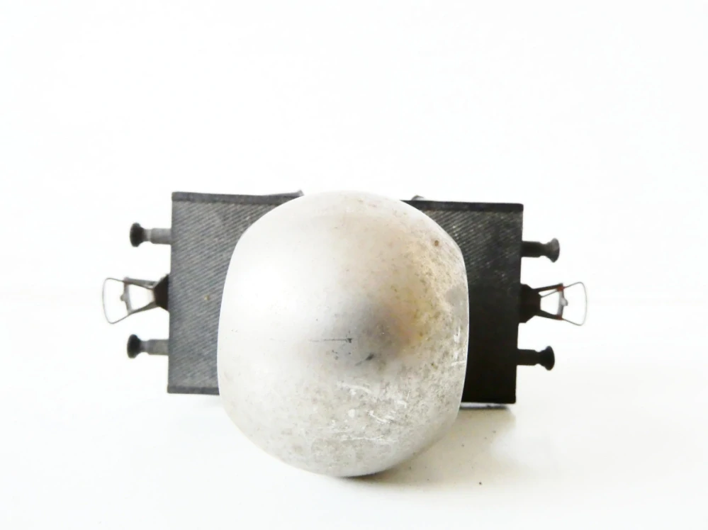 H0 Dietzel?  Plošinový vůz 30-50-949 6500-4 DR s nákladem kovová skruž PĚKNÝ STAV