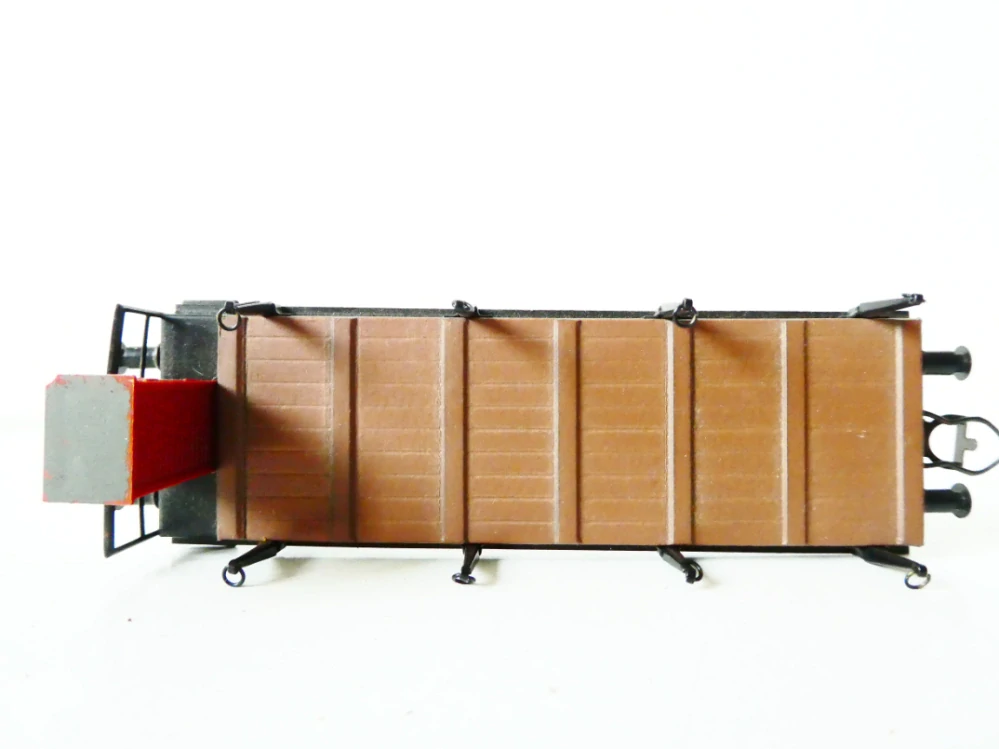 H0 EHLCKE Klanicový vůz s budkou brzdaře ANTIK TOP STAV NEPOUŽÍVANÝ