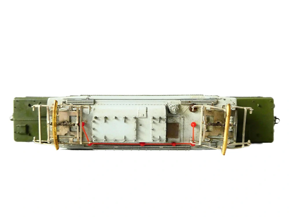 TT BTTB Elektrická lokomotiva BR 254 065-6 DR PĚKNÝ STAV v orig. krabičce