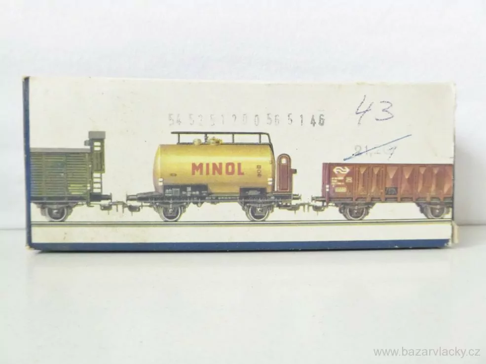 H0 PIKO Nákladní vůz otevřený OPW DR TOP STAV z vitríny