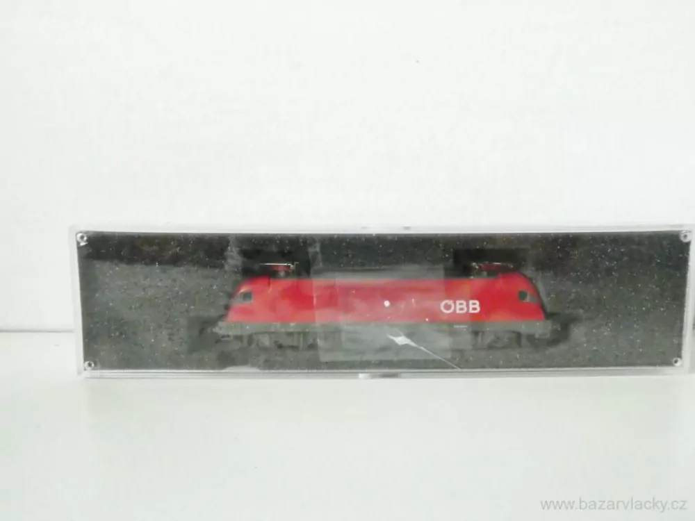 N HOBBYTRAIN 240872 Elektrická lokomotiva Rh 1016 Taurus ÖBB OSVĚTLENÁ TOP STAV NEPOUŽITÁ NOVÁ V KRABIČCE