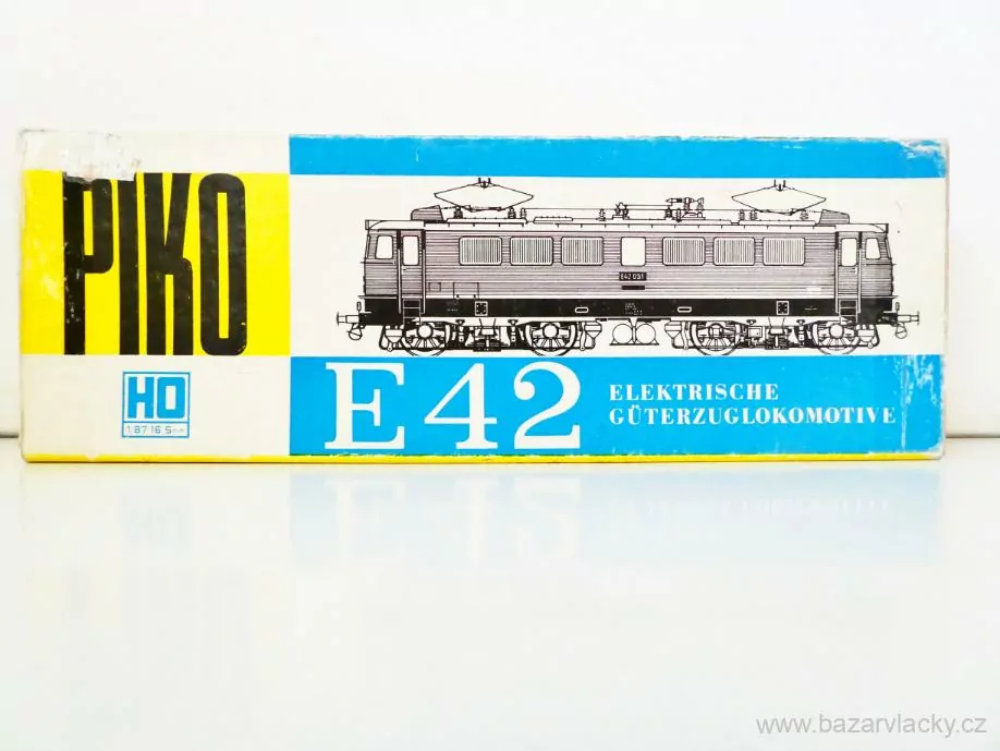 H0 PIKO Elektrická lokomotiva E 211 035-1 DR TOP STAV NEPOUŽITÁ