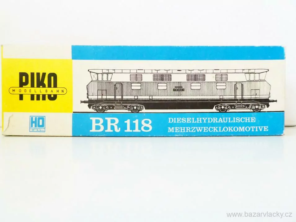 H0 GÜTZOLD Dieselová lokomotiva BR 118 059-5 DR PĚKNÝ STAV