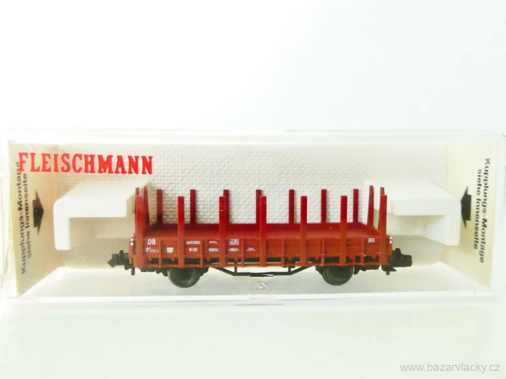 N FLEISCHMANN 8202 Klanicový vůz 400 330 DB TOP STAV NEPOUŽITÝ v krabičce