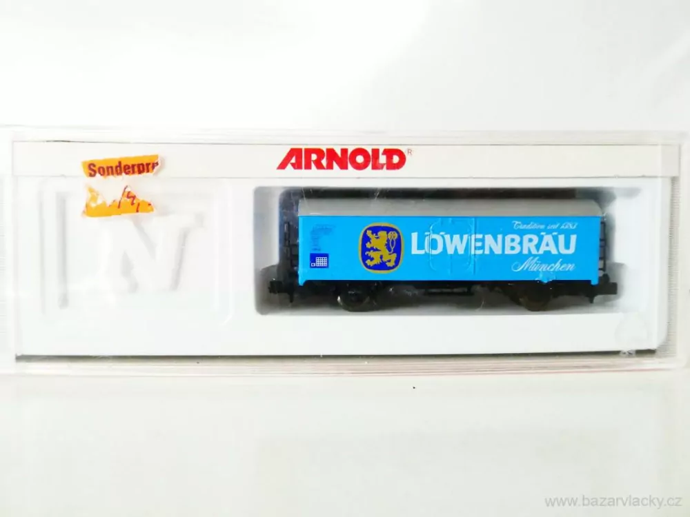 N ARNOLD 0149-02 Nákladní chladírenský vůz pivo Löwenbräu München TOP STAV NEPOUŽITÝ v krabičce