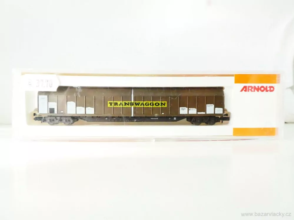 N ARNOLD 4440K Nákladní vůz krytý velkokapacitní 84 80 275 5 391-9 [P] Leasing-Fahrzeug - TRANSWAGGON TOP STAV NEPOUŽITÝ v krabičce