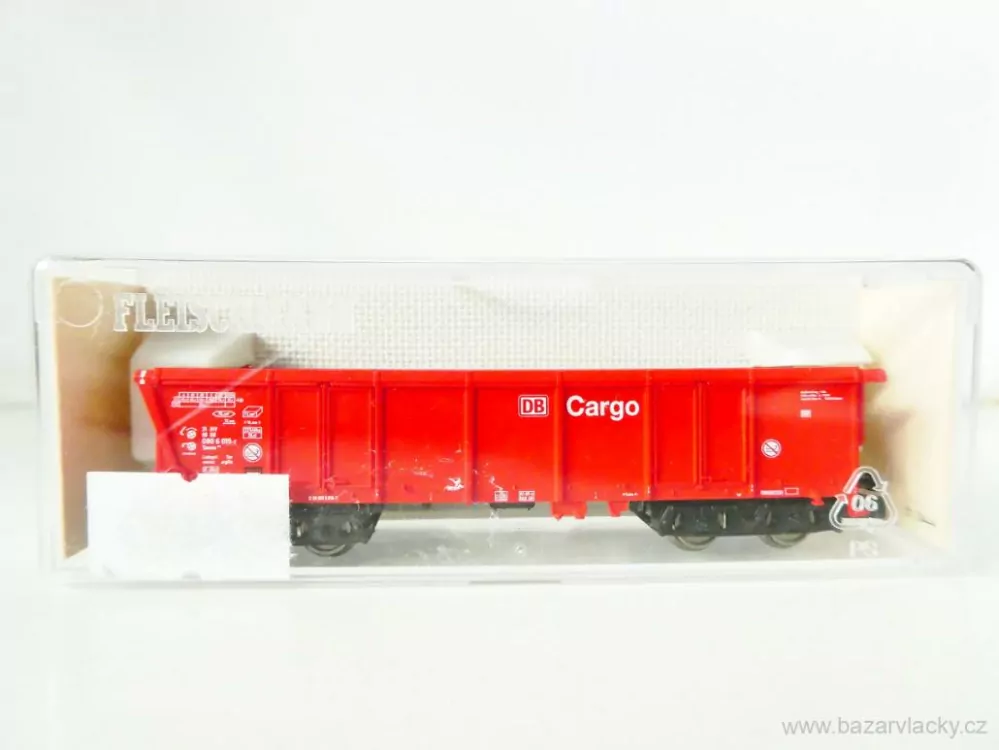 N FLEISCHMANN 8293 K Nákladní vůz s rolovací střechou Cargo 31 80 080 6 019-2 DB AG TOP STAV NEPOUŽITÝ v krabičce