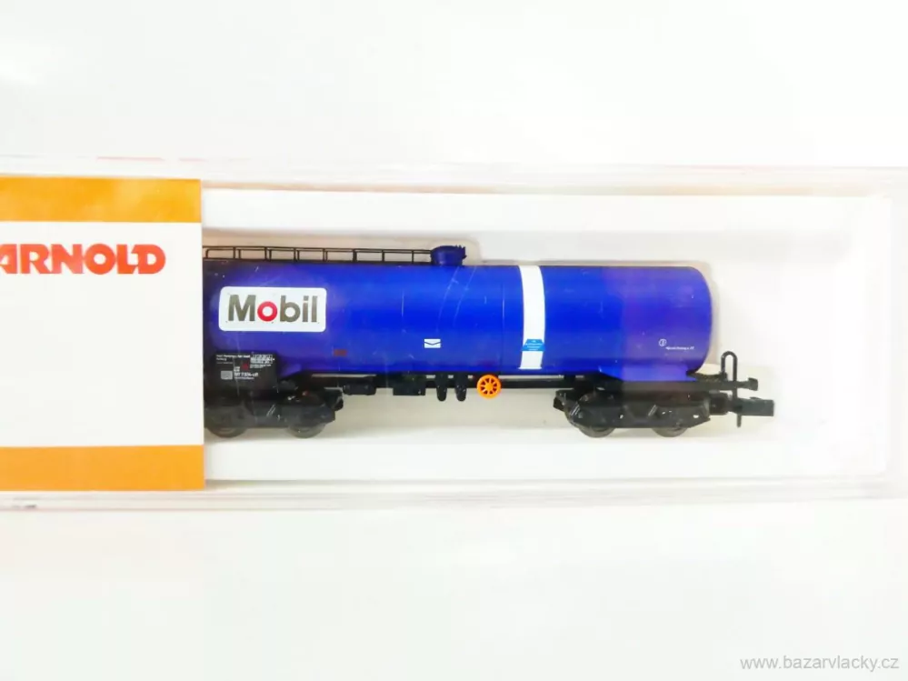 N ARNOLD 4393 Cisternový vůz Mobil 33 80 797 7 574-2 [P] DB TOP STAV NEPOUŽITÝ v krabičce