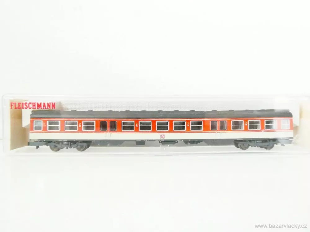N FLEISCHMANN 7433 K Osobní středový vůz BR 914 2. tř. (pro motorový vůz BR 614) 914 006-2 DB AG TOP STAV NEPOUŽITÝ v krabičce