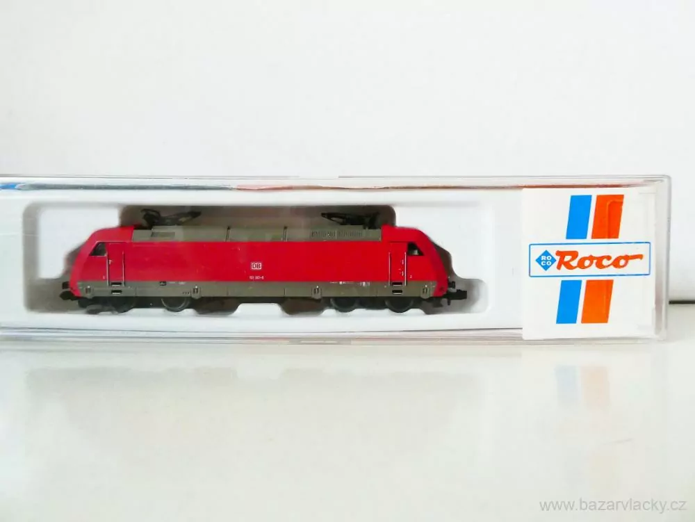 N ROCO 23310 Elektrická lokomotiva BR101 001-6 DR OSVĚTLENÁ TOP STAV NEPOUŽITÁ V KRABIČCE